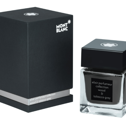 Flacon d'encre Elixir Parfumeur, Wood & Tobacco Grey, parfum bois et tabac, gris, 50 ml