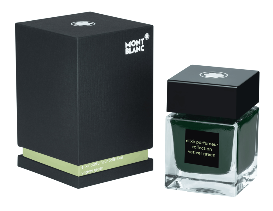 Flacon d'encre Elixir Parfumeur, Vetiver Green,  parfum Vétiver, vert, 50 ml