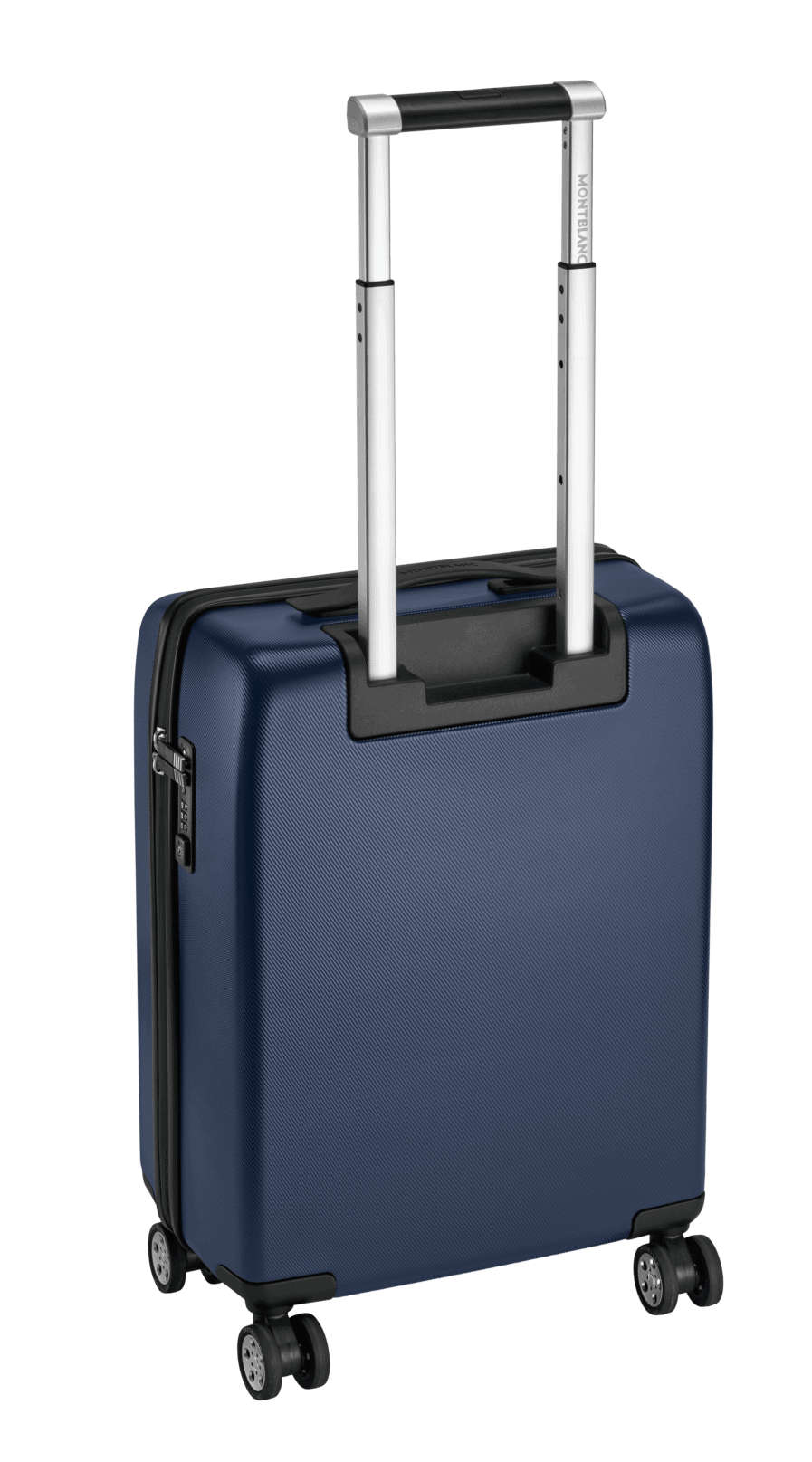 Valise compact 4 roues bleue