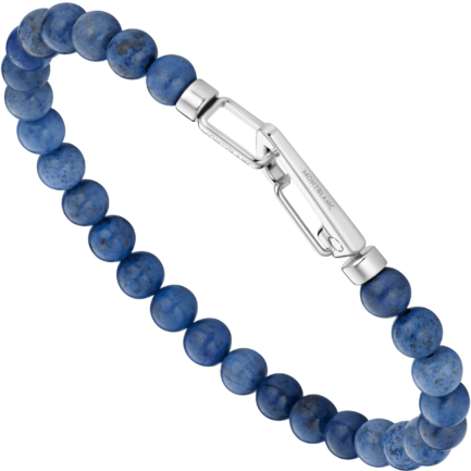 Bracelet Wrap Me en acier et sodalite