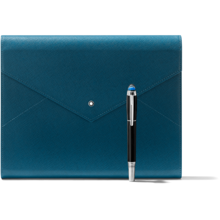 Montblanc Augmented Paper Sartorial bleu pétrole