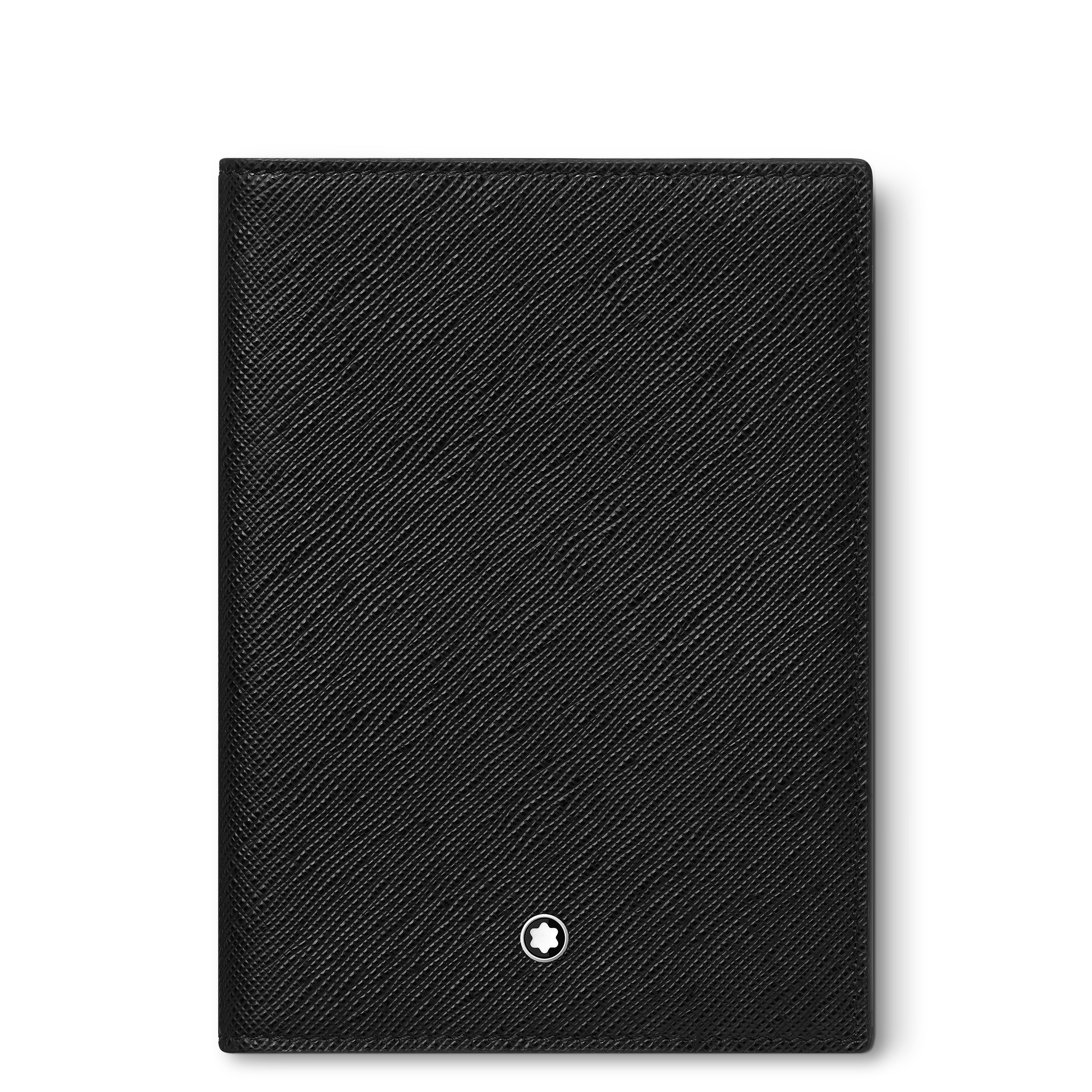 Porte-passeport Sartorial cuir noir