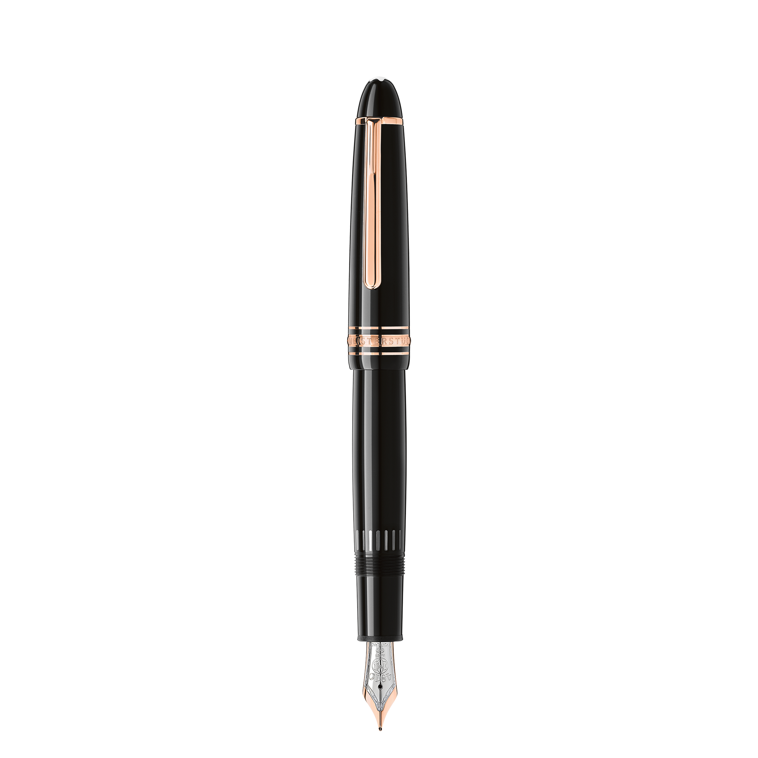 Stylo plume Meisterstück LeGrand plaqué or rose