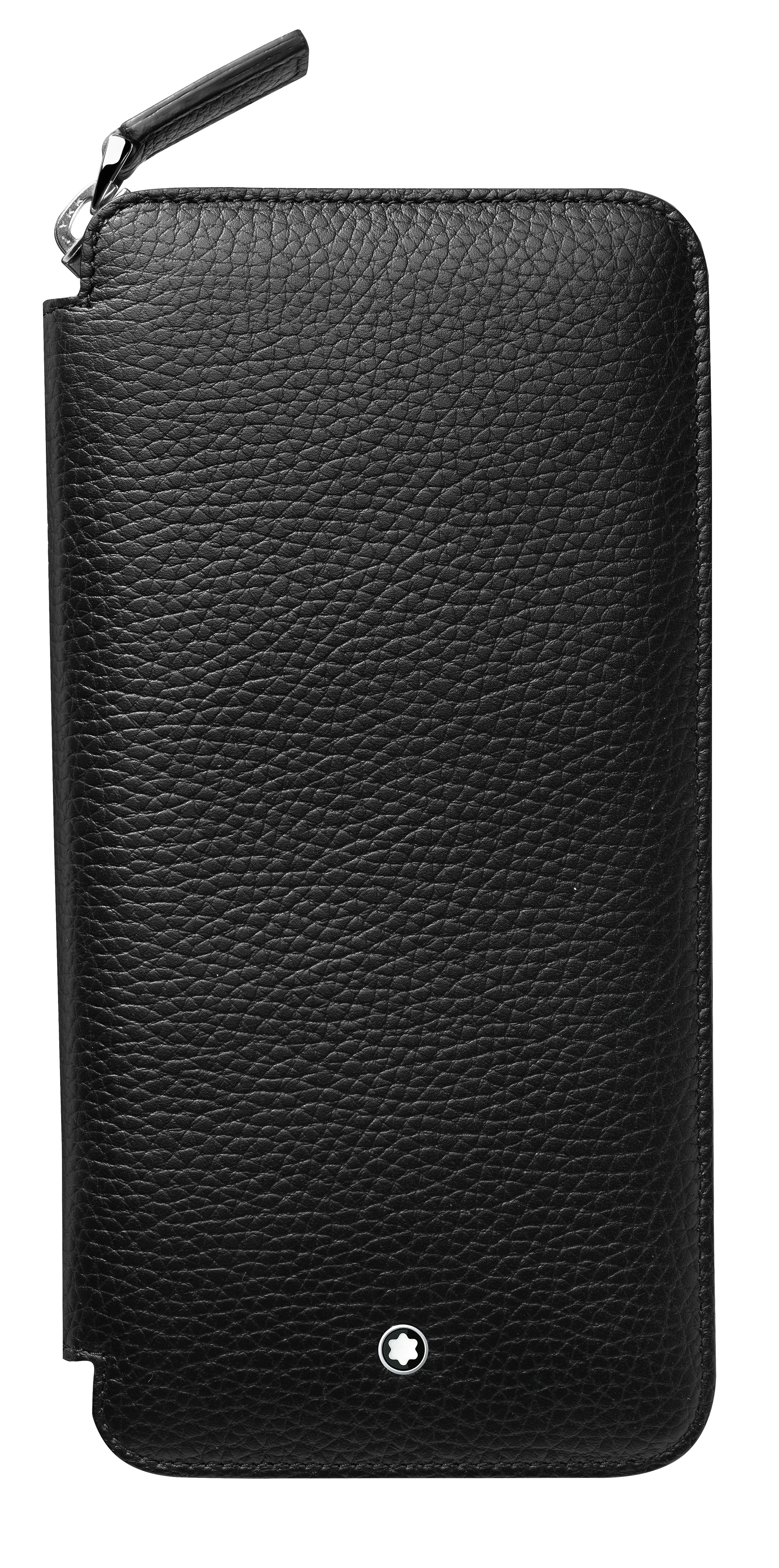 ETUI POUR 2 MONTRES MEISTERSTUCK SOFTGRAIN NOIR