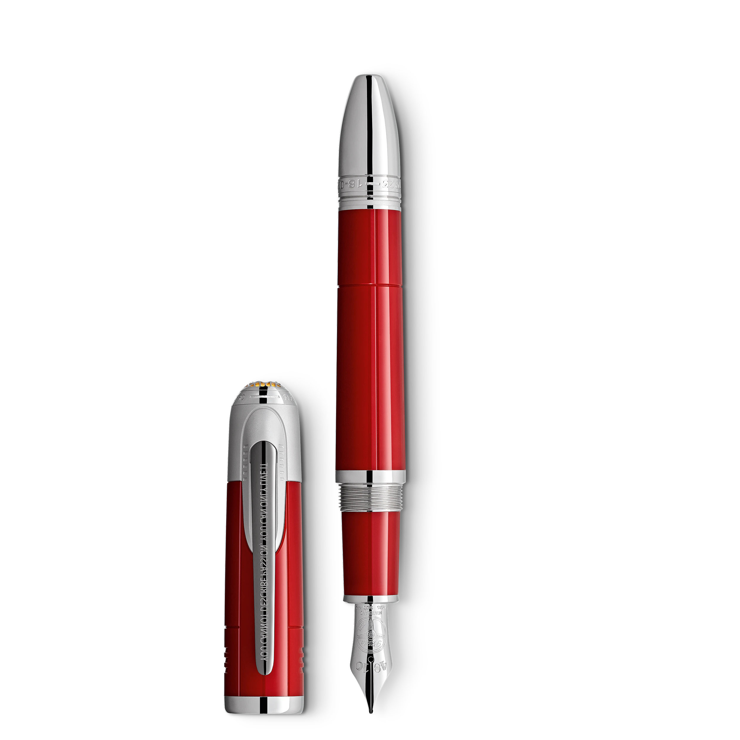 STYLO PLUME M OR 14K GREAT CHARACTERS EDITION SPECIALE ENZO FERRARI