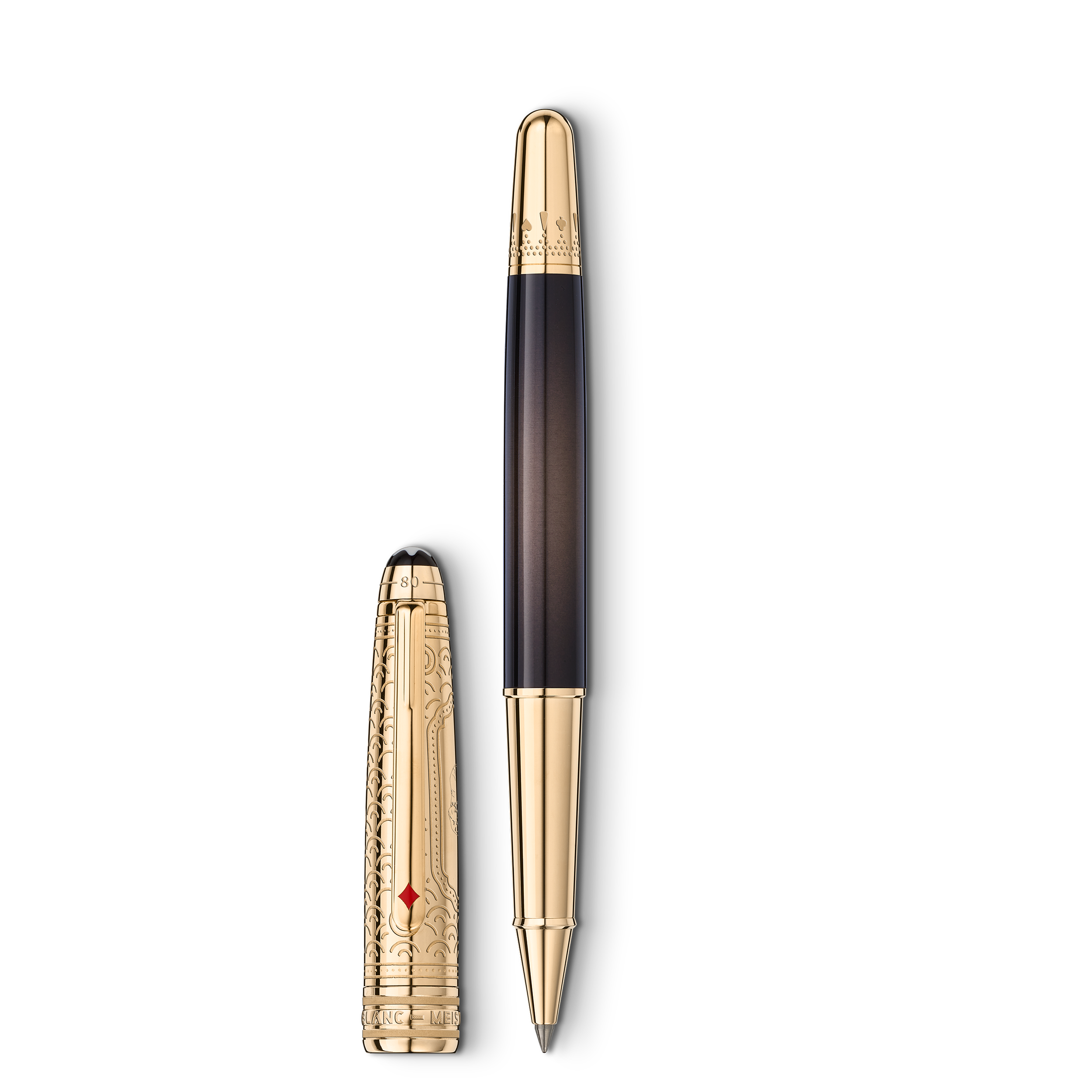STYLO ROLLER MEISTERSTUCK 163 DOUE EDITION SPECIALE TOUR DU MONDE EN 80 JOURS