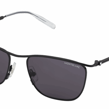 LUNETTES RECTANGULAIRE METAL NOIR