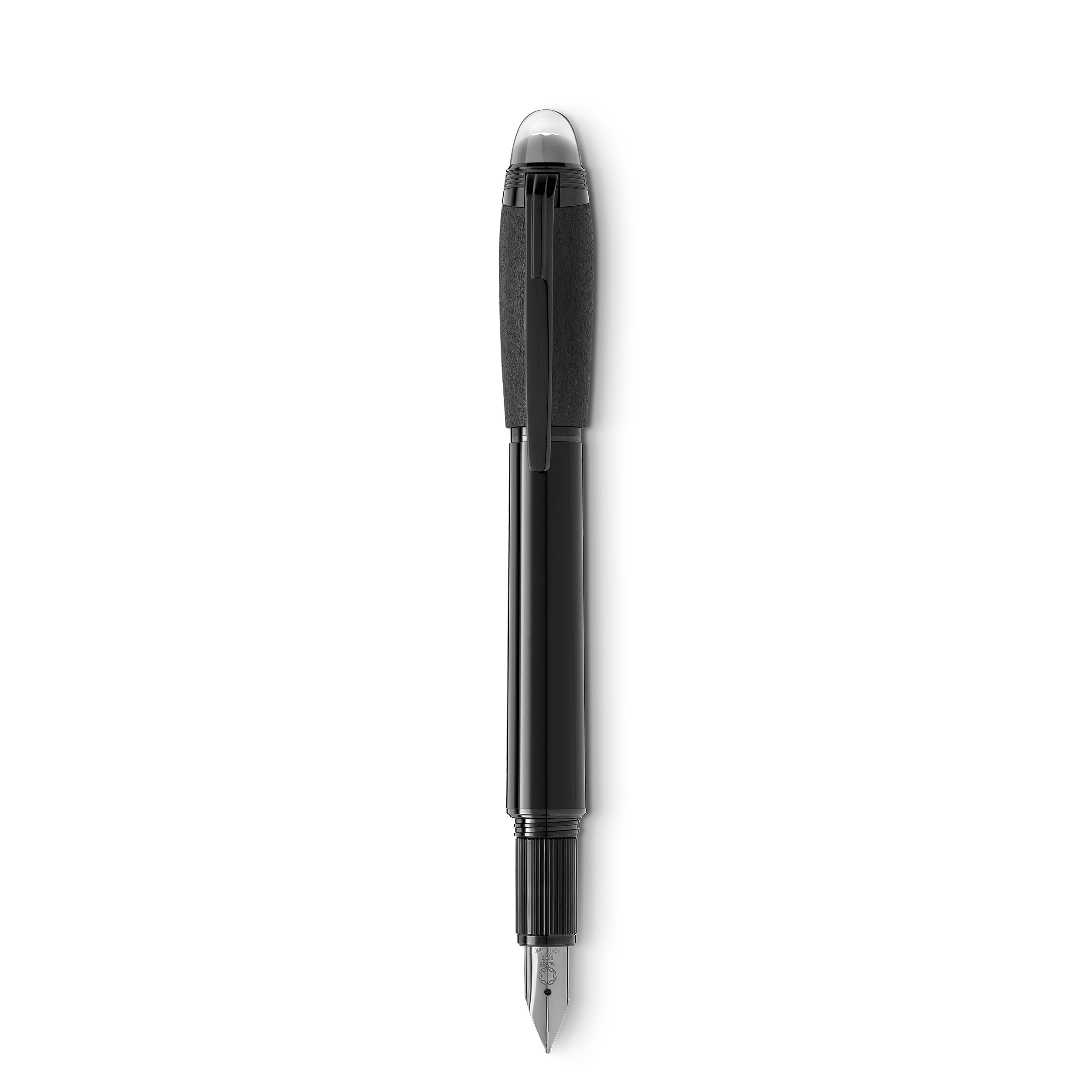 STYLO PLUME F OR 14K STARWALKER BLACK COSMOS DOUÉ