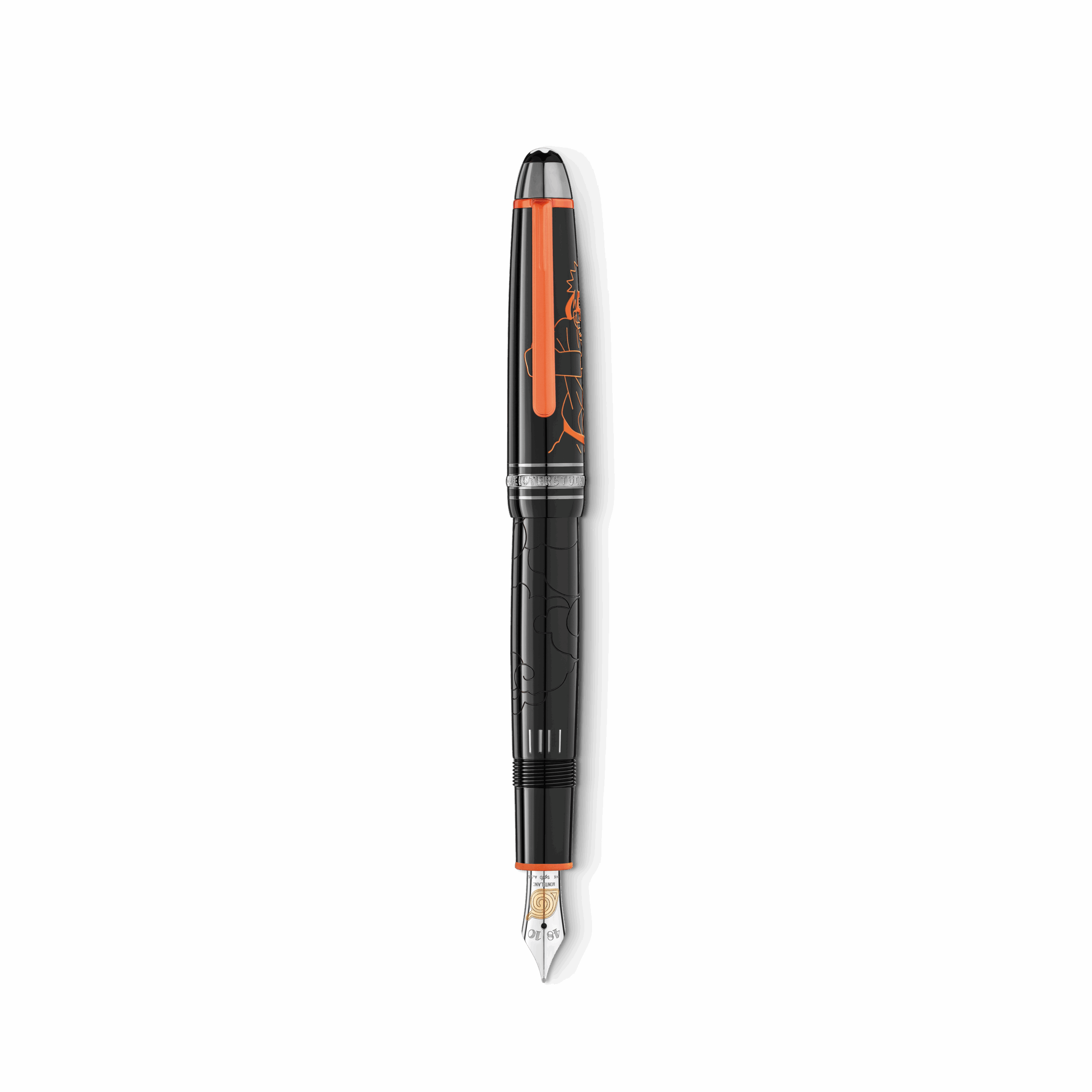 STYLO PLUME146 EN OR 14 KARAT MEISTERSTUCK M EDITION SPECIALE NARUTO