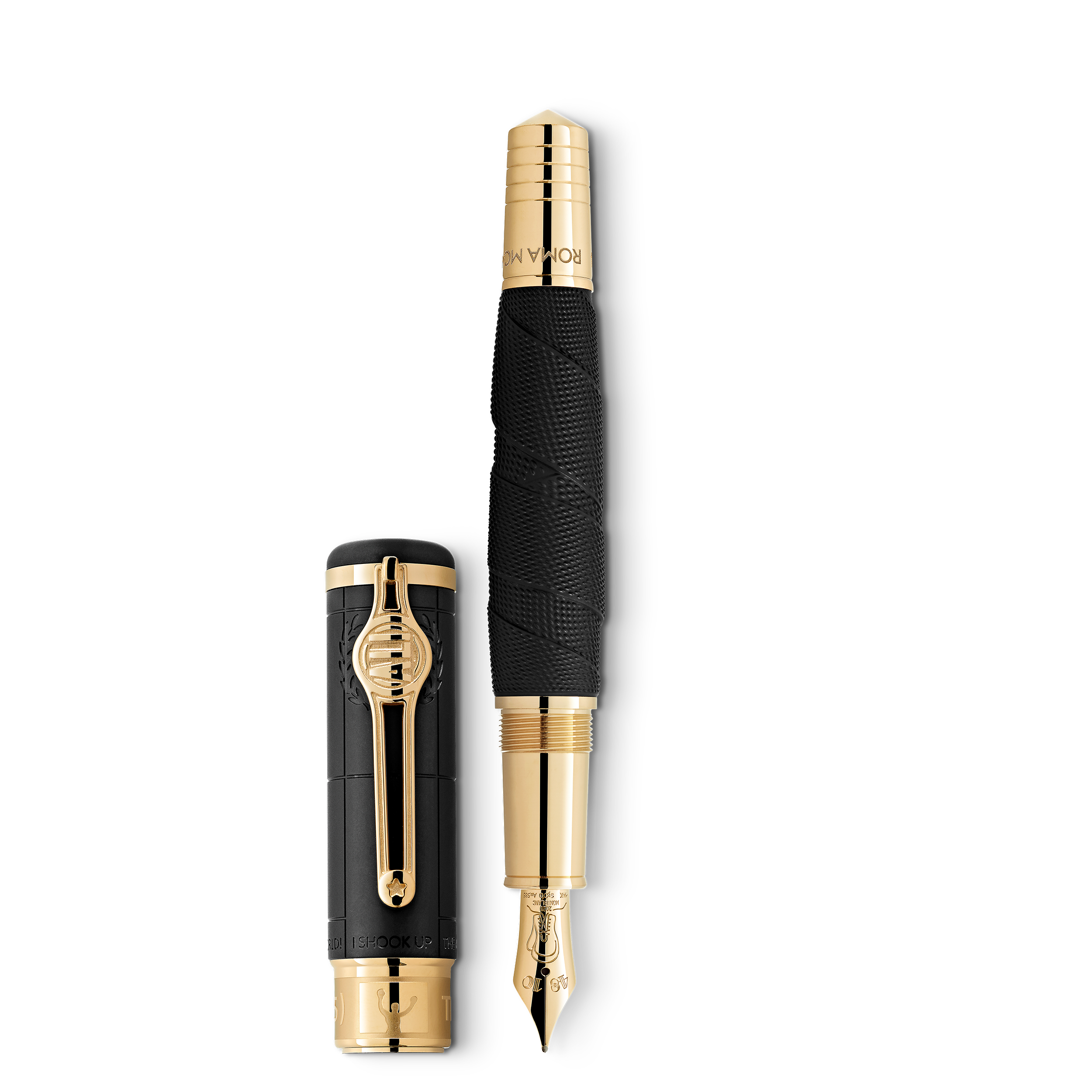 STYLO PLUME F OR 14K GREAT CHARACTERS MUHAMMAD ALI EDITION SPECIALE