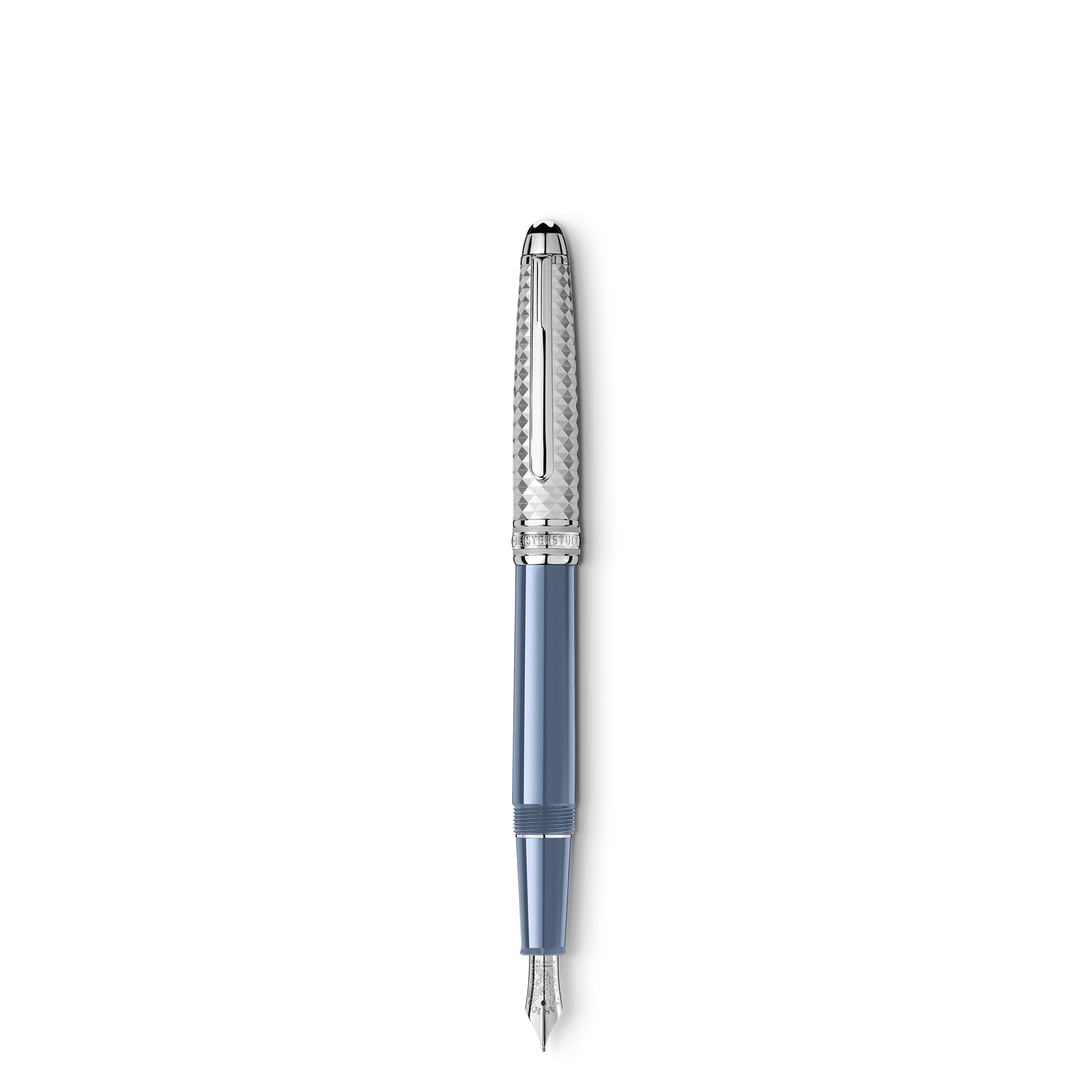 STYLO PLUME F OR 18K 145 MEISTERSTUCK GLACIER DOUE BLEU