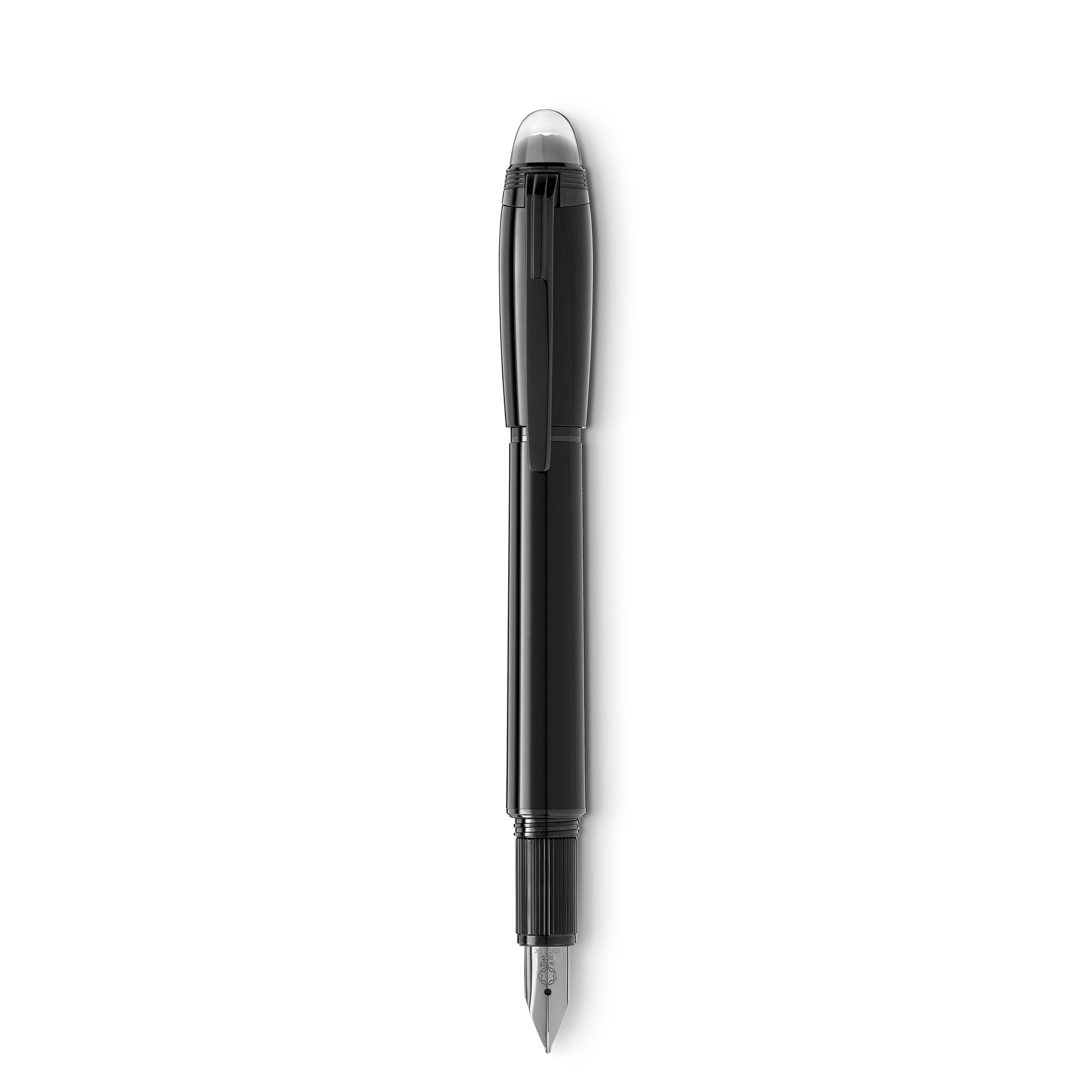 STYLO PLUME M OR 14K STARWALKER BLACKCOSMOS RESINE NOIRE