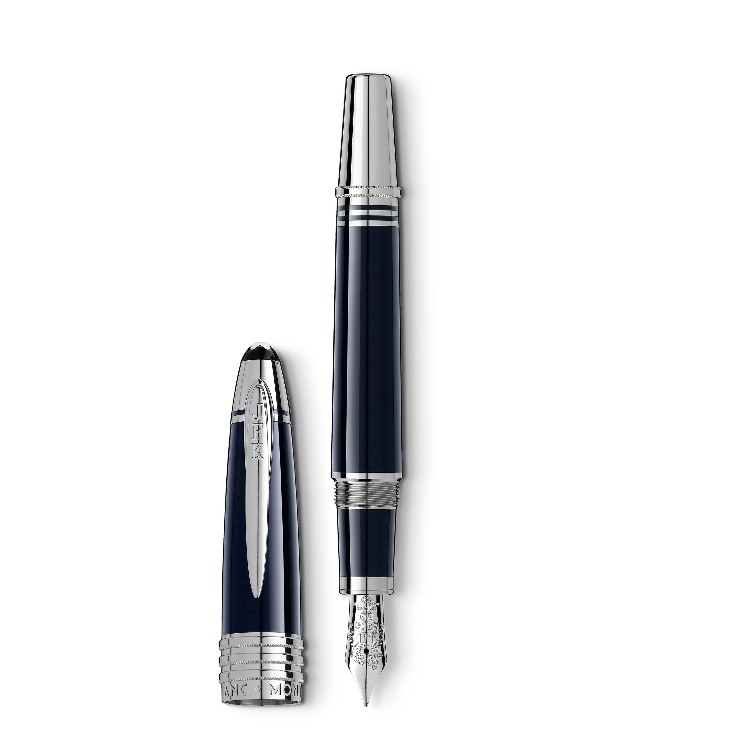 Stylo plume John F. Kennedy Edition Spéciale M Resine bleue