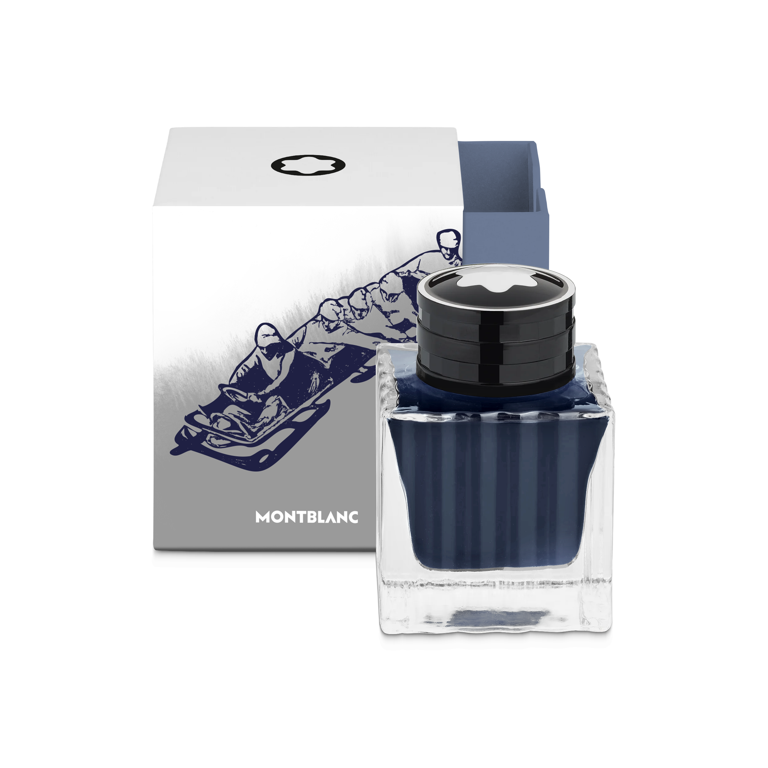 ENCRIER OLYMPIC HERITAGE GREY ENCRE BLEU 50ML
