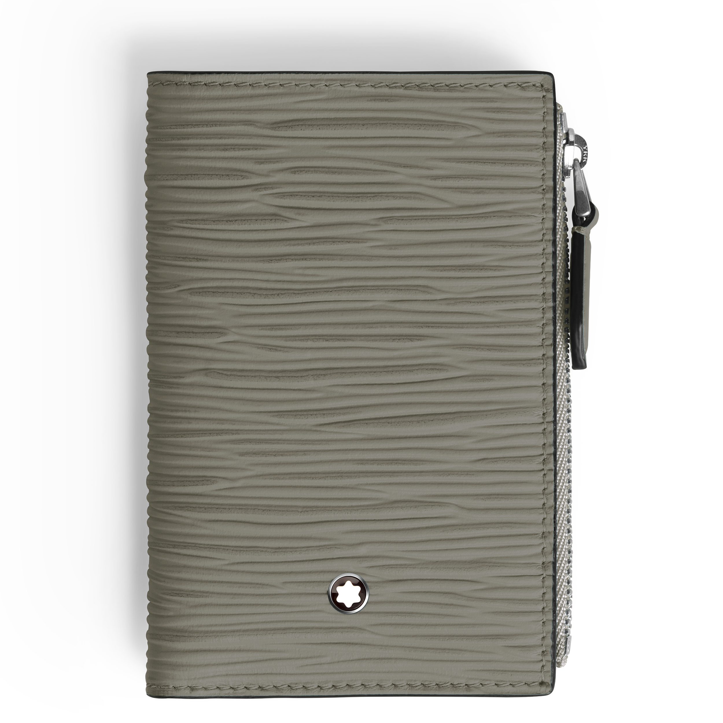 PORTEFEUILLE 6CC  MINI VERTICAL MEDIUM GREY