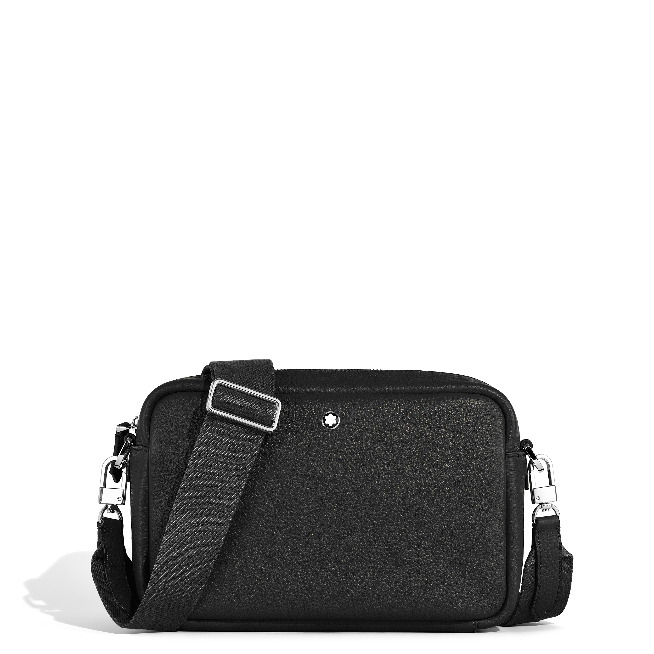 SACOCHE CUIR SOFT GRAIN NOIR