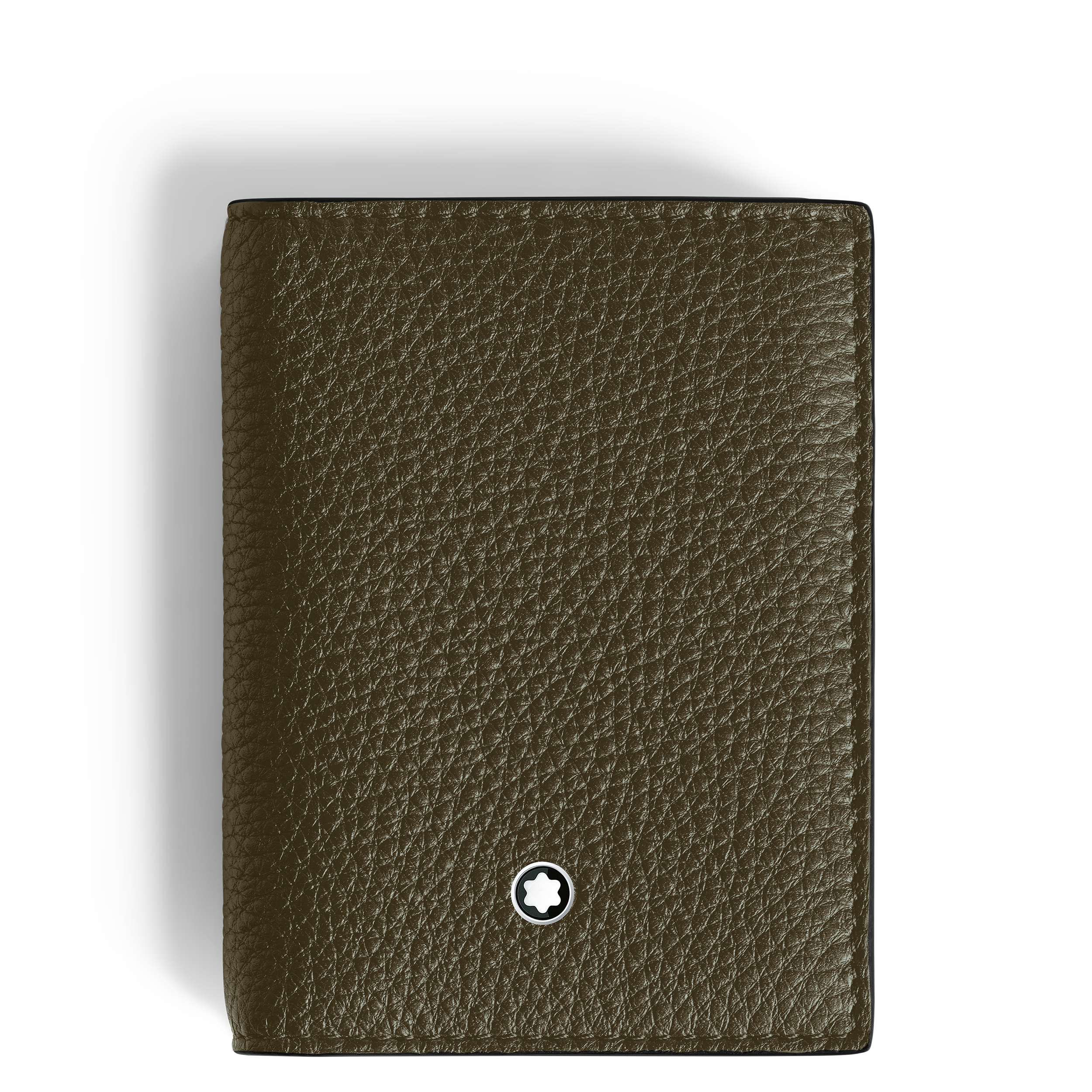 PORTE-CARTES 4CC CUIR GRAIN COULEUR KHAKI