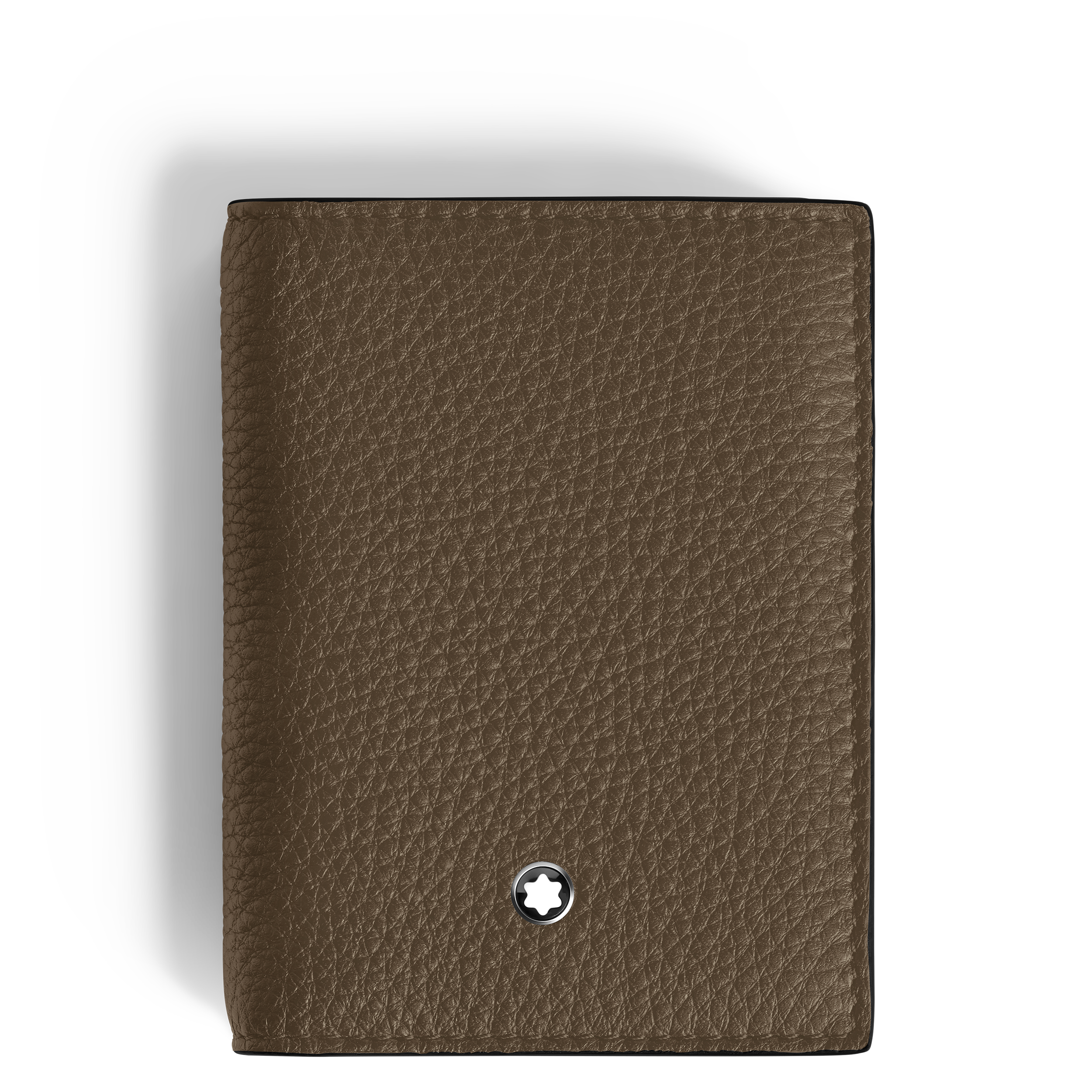 PORTE-CARTES 4CC CUIR GRAIN COULEUR NOISETTE