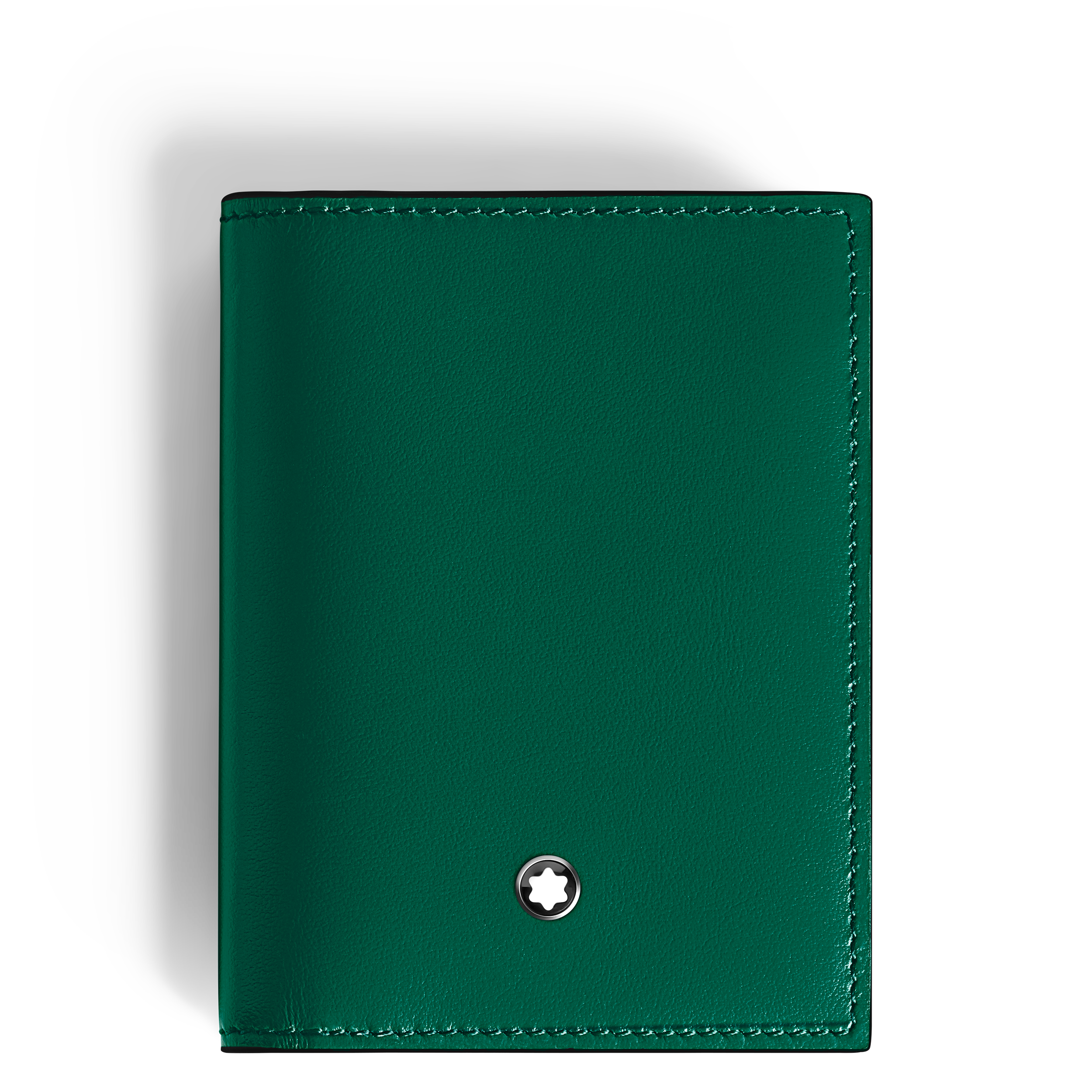 PORTE-CARTES CUIR SOFT 4CC COULEUR MALACHITE
