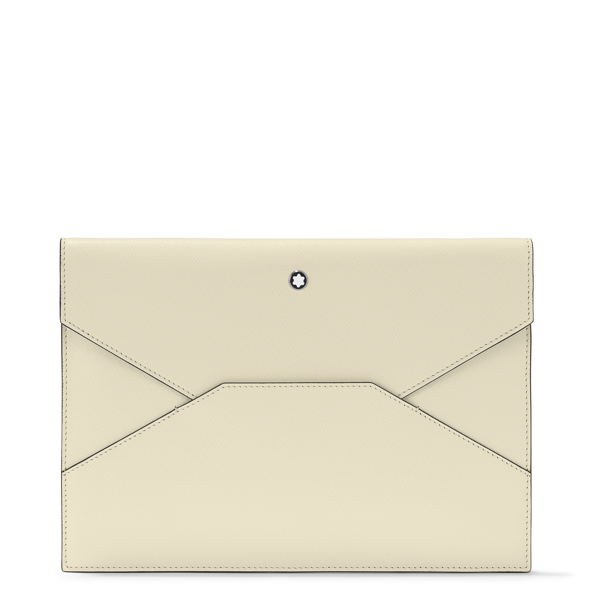 POCHETTE SARTORIAL CUIR IVOIRE