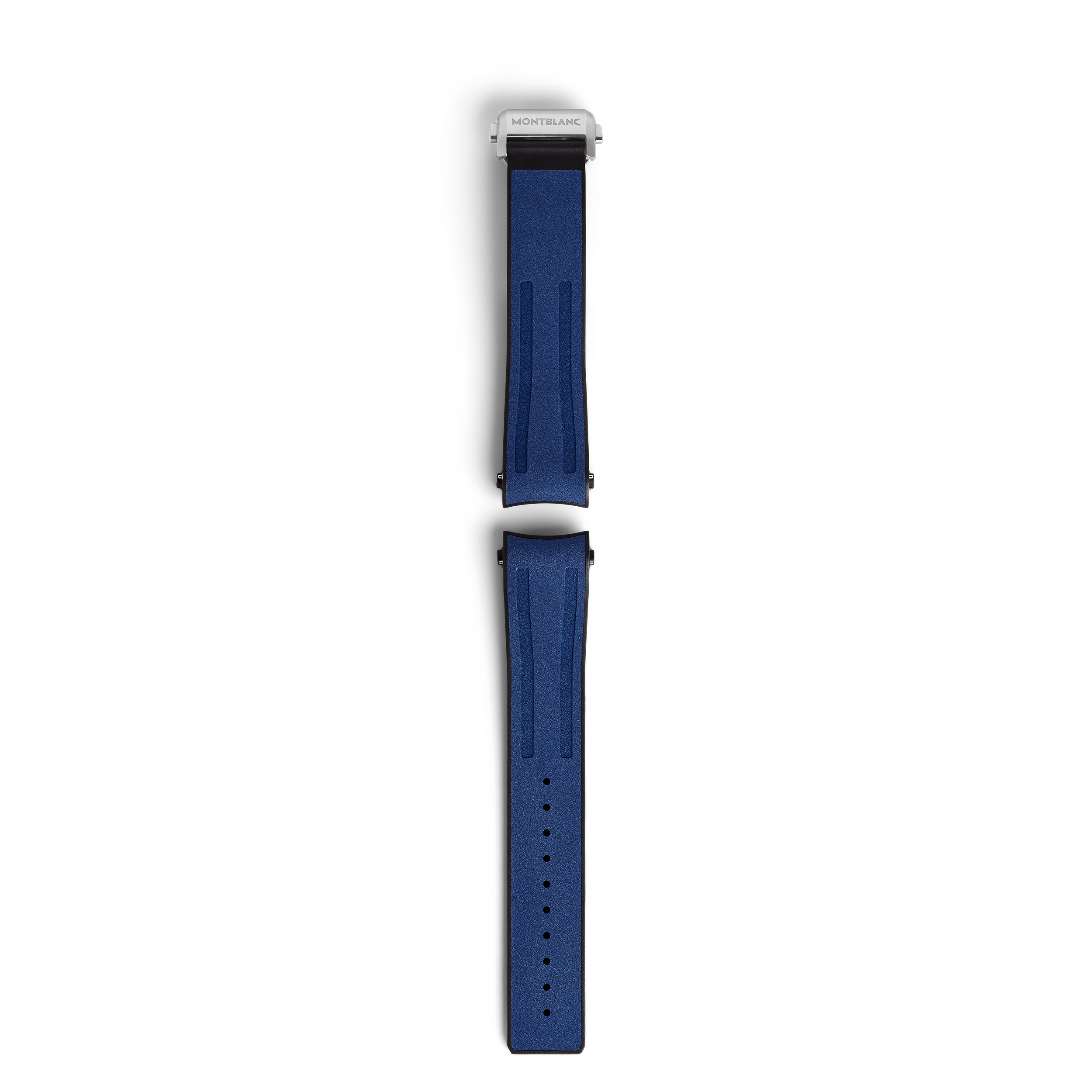 BRACELET 1858 RUBBER BLEU AVEC FERMOIR
