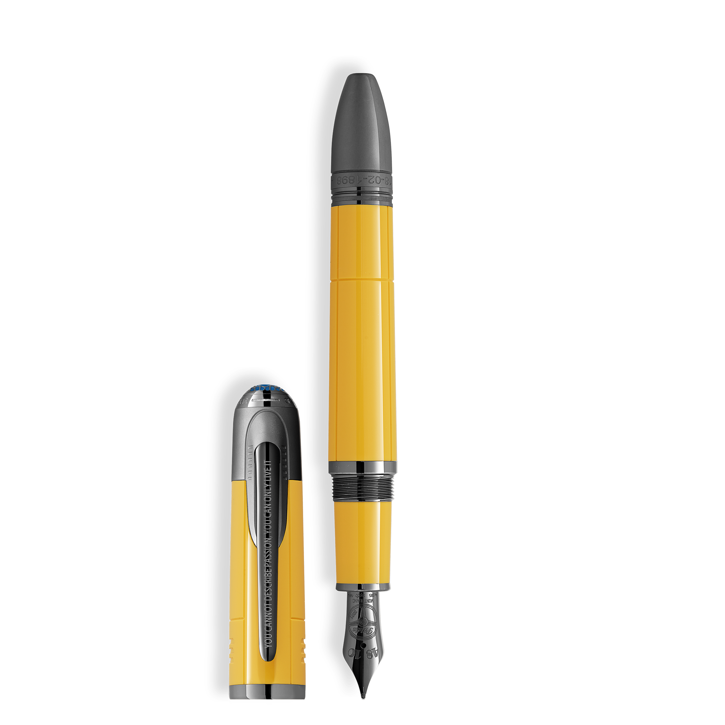 STYLO PLUME GREAT CHARACTERS ENZO FERRARI GIALLO MODENA