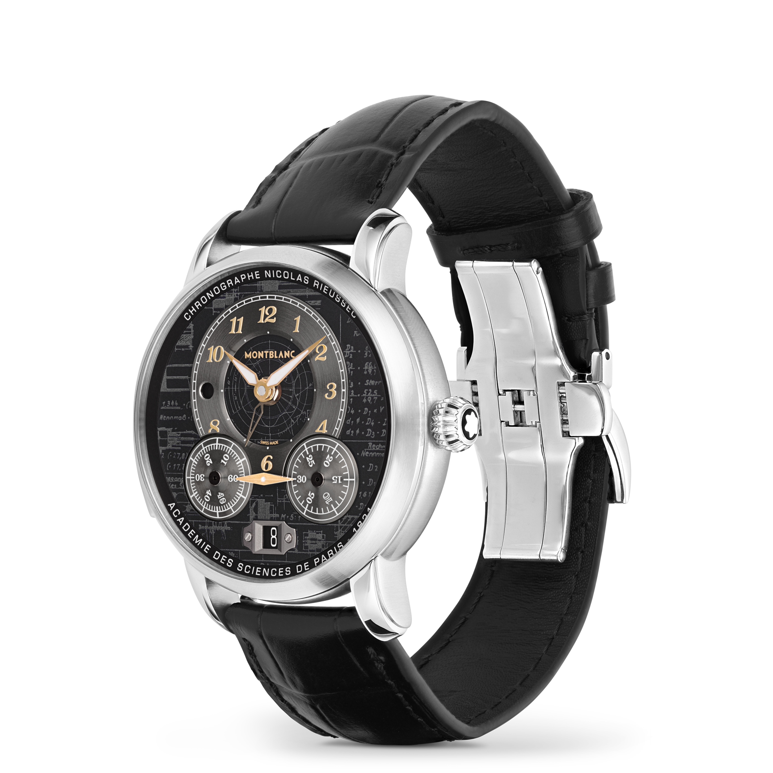 MONTRE STAR LEGACY NICOLAS RIEUSSEC CHRONOGRAPHE BOITIER ACIER 43M 100 ANS MST EDITION LIMITEE 500