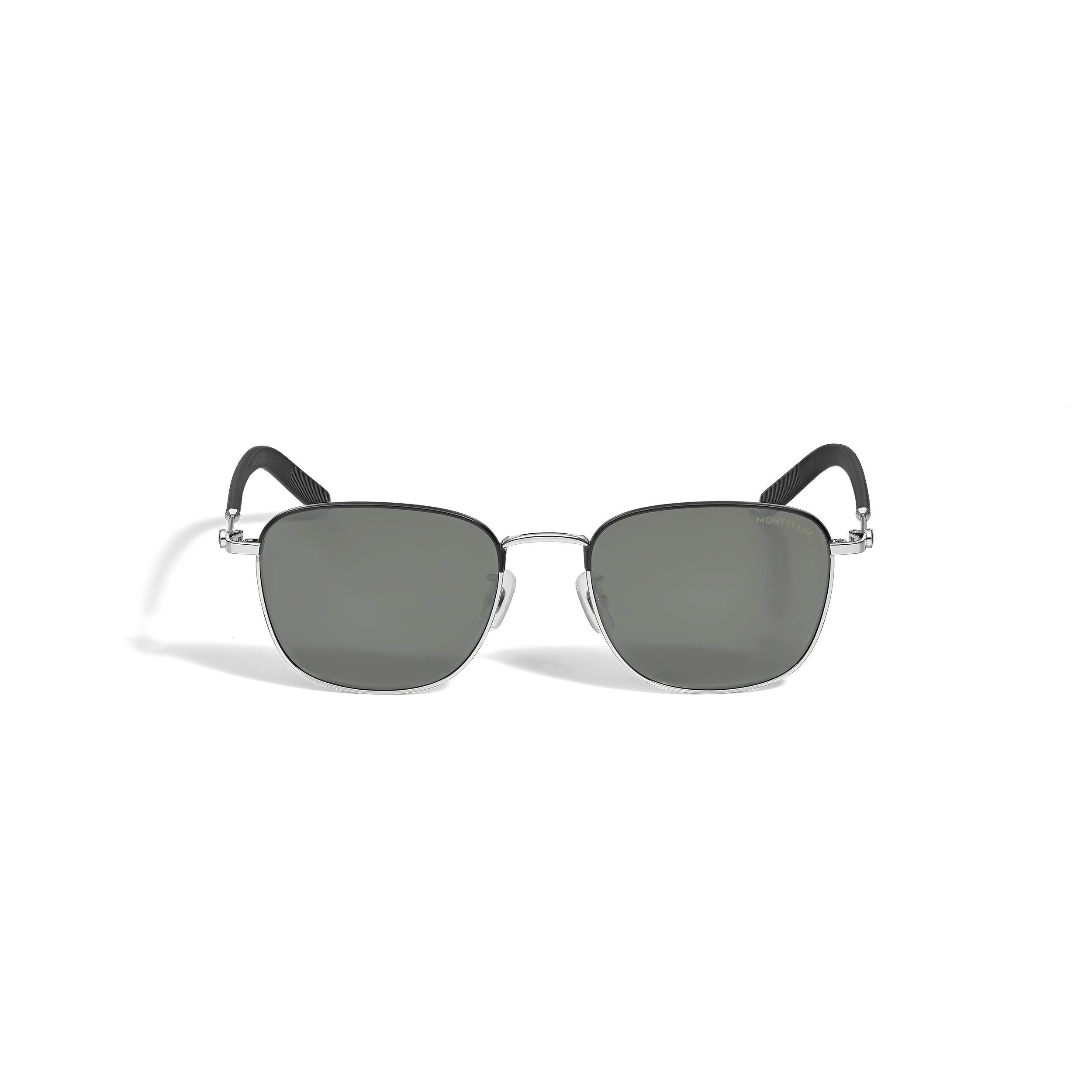 LUNETTE DE SOLEIL VERRE CARRE MONTURE ARGENTEE