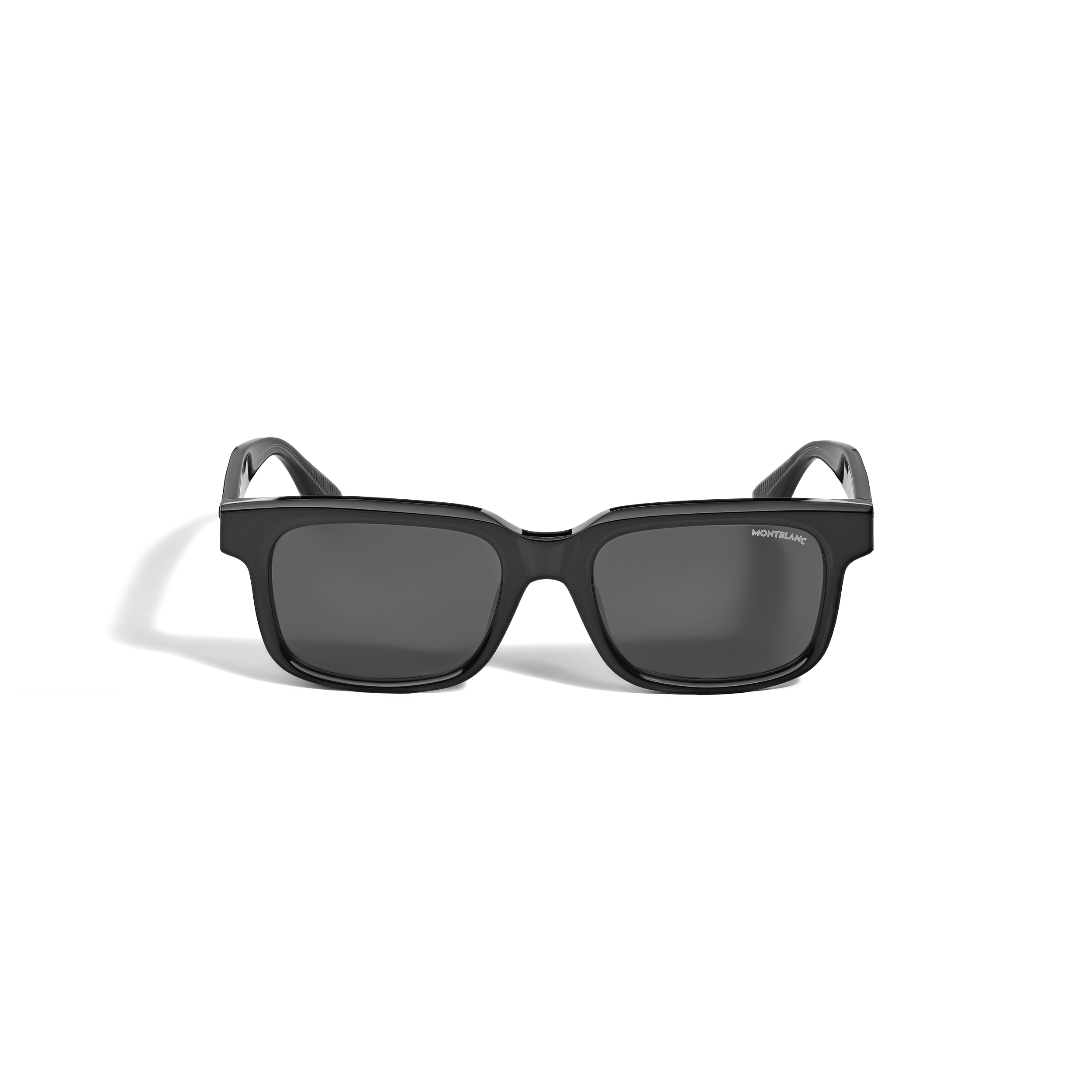LUNETTES RECTANGULAIRES NOIRES VERRES GRIS