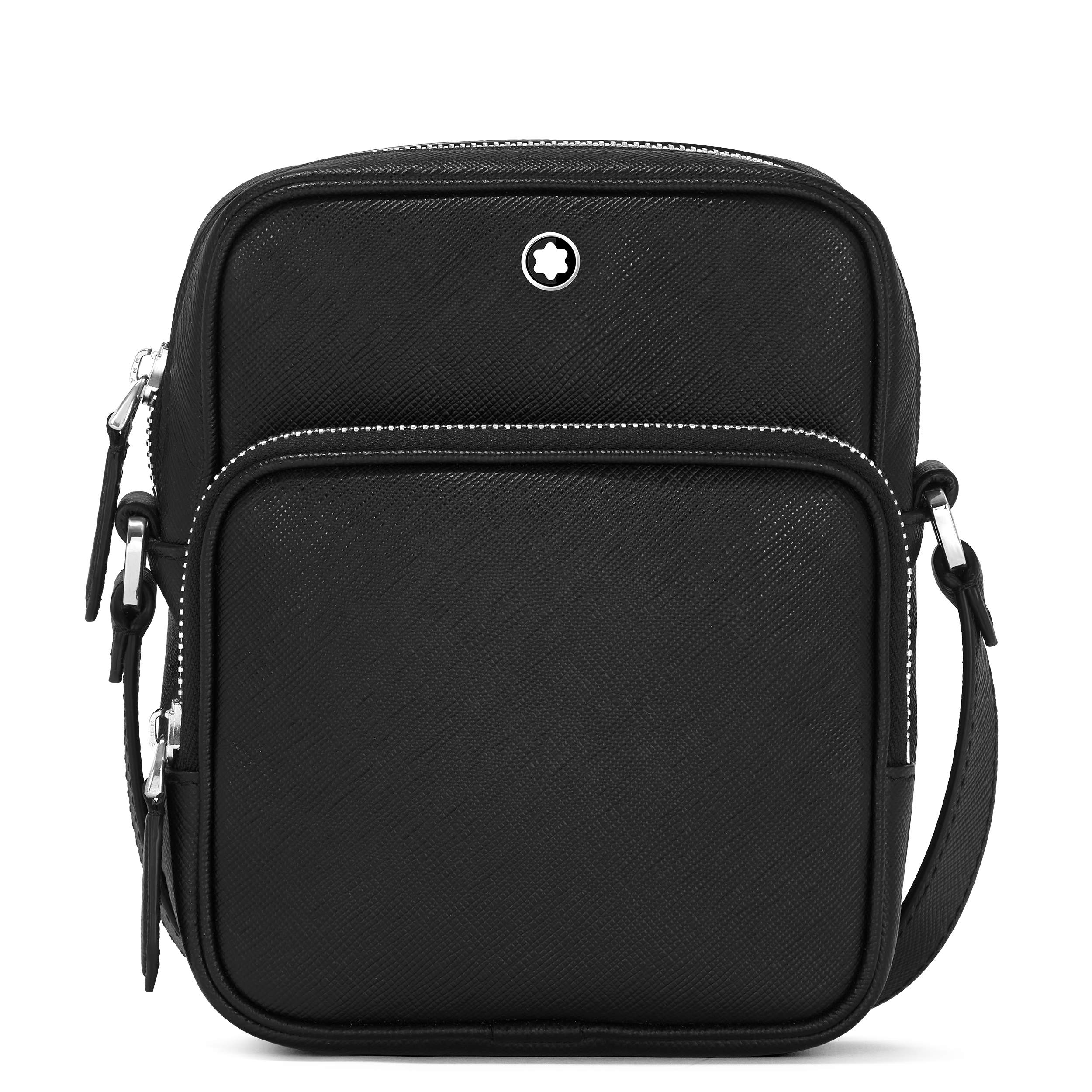 SACOCHE MESSENGER NANO SARTORIAL CUIR NOIR