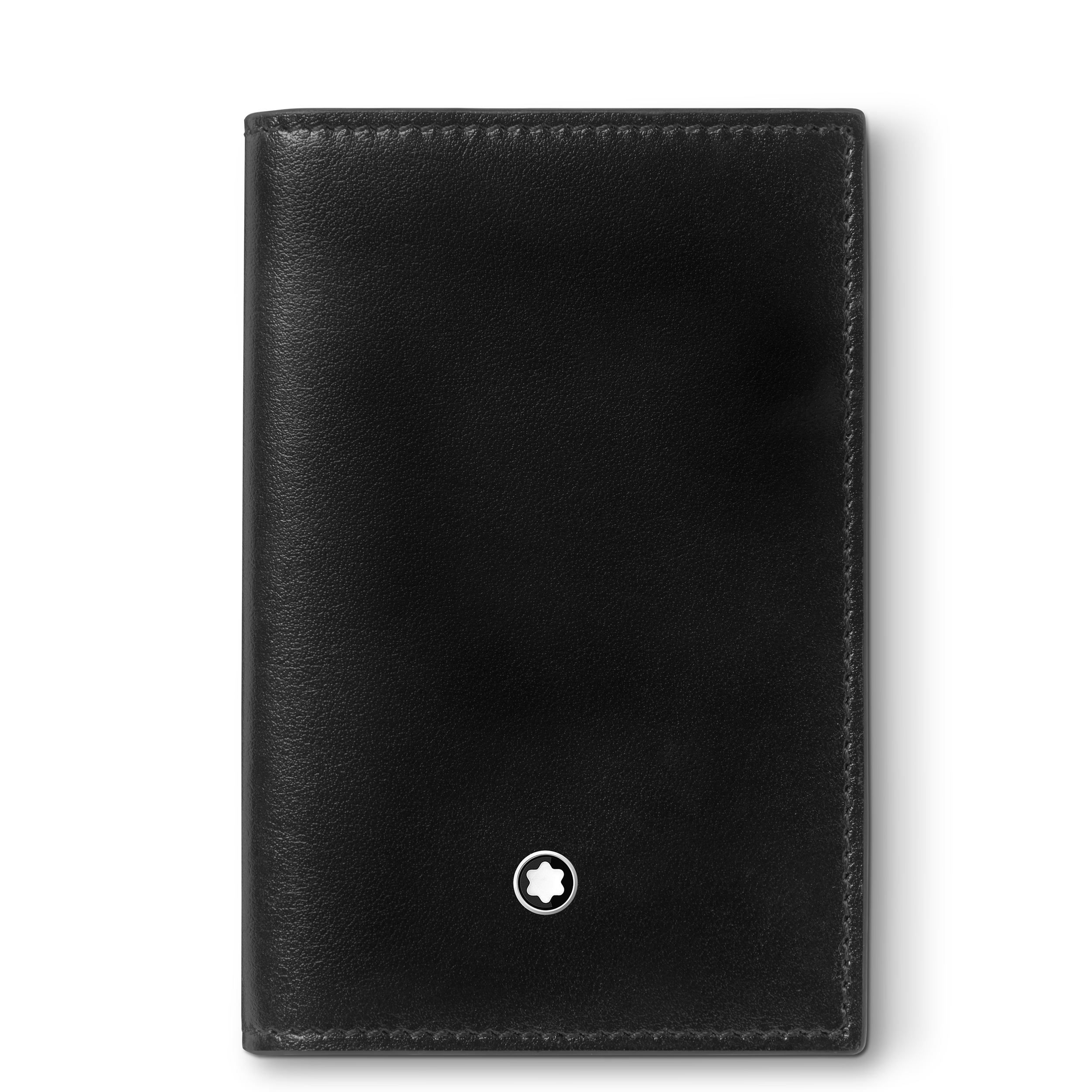 PORTE CARTES  MONTBLANC COLLECTION MEISTERSTÜCK 2CC CUIR NOIR