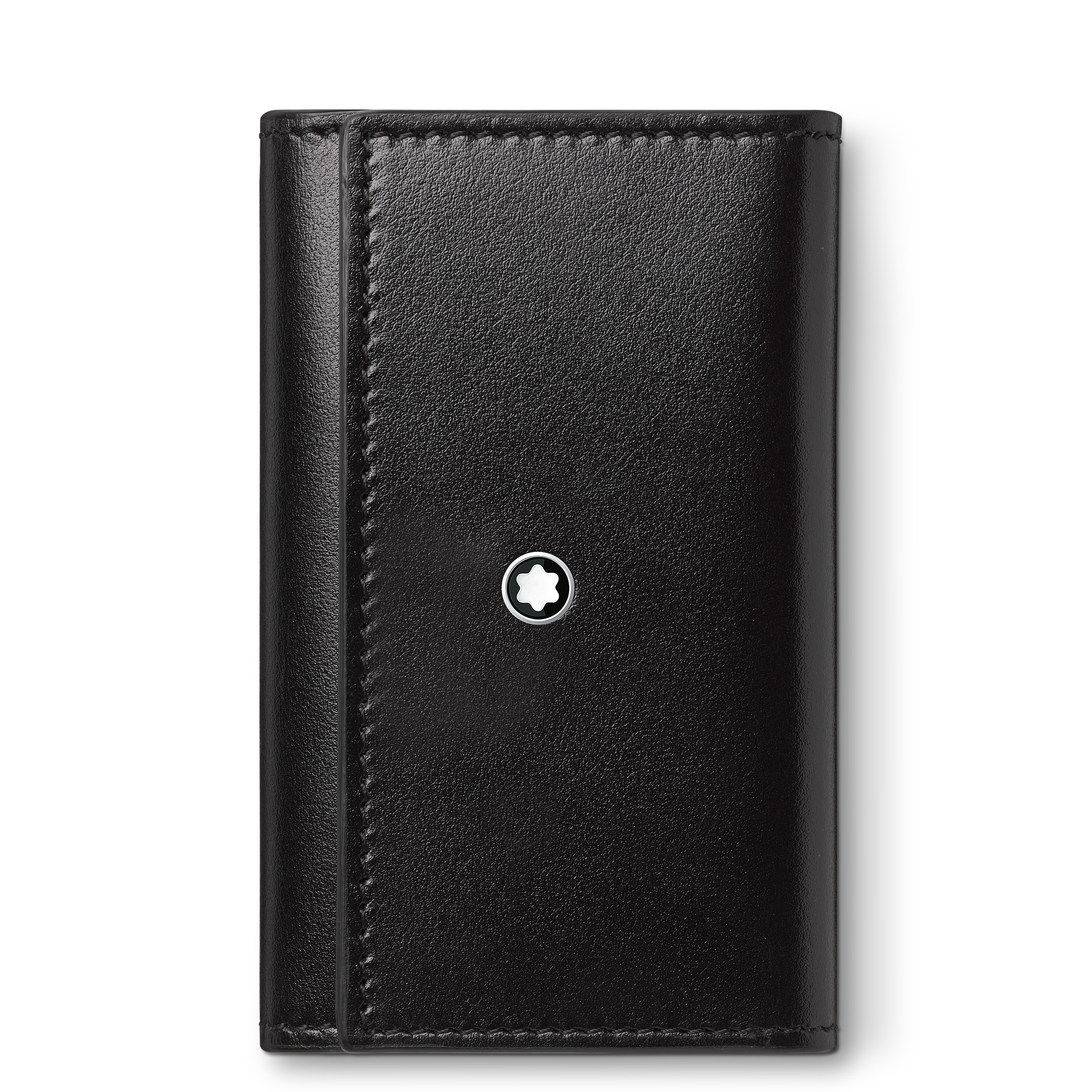ETUI PORTE-CLES MEISTERSTUCK CUIR LISSE NOIR
