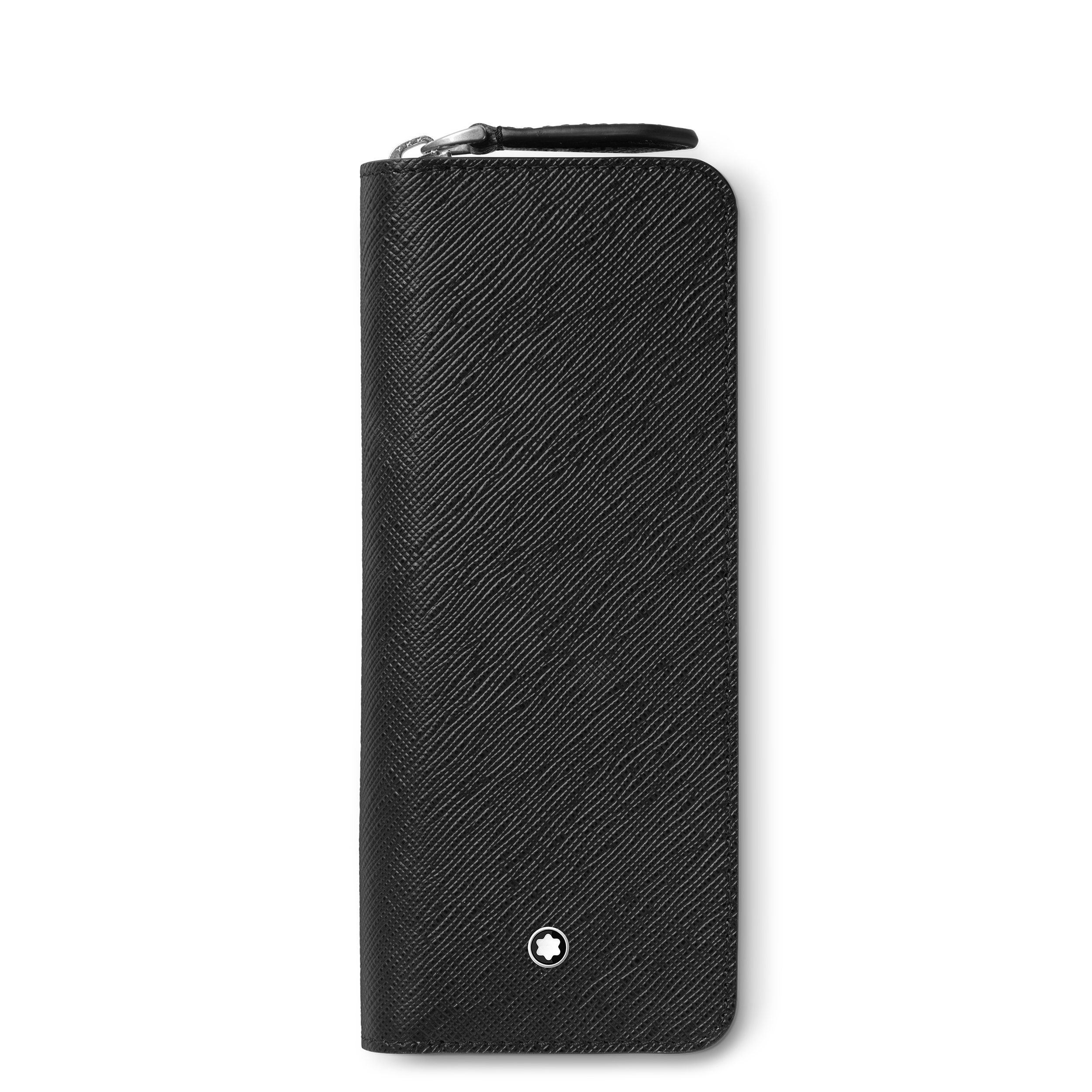 ETUI POUR STYLO MONTBLANC CUIR SARTORIAL 2 PEN POUCH COULEUR NOIR