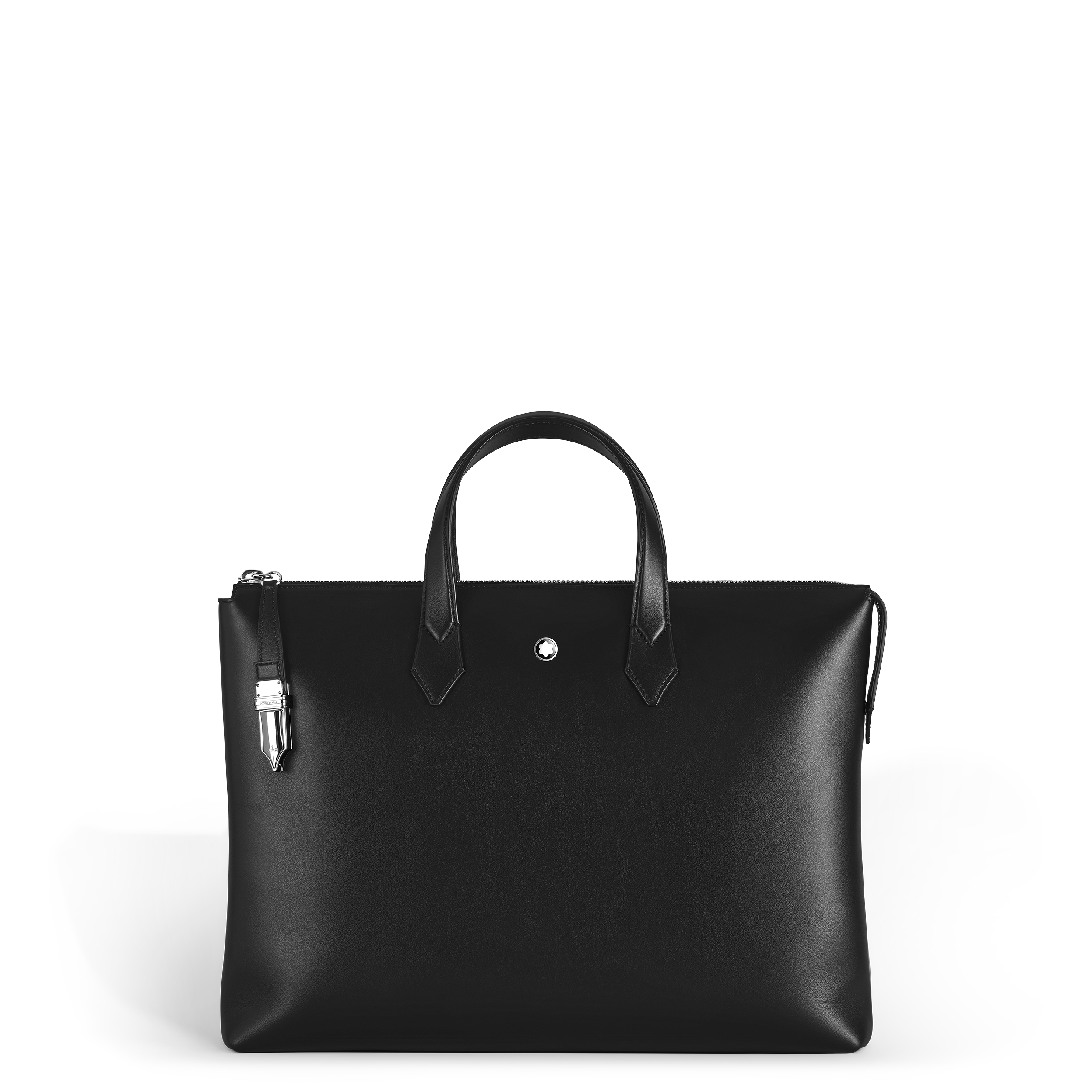 PORTE-DOCUMENTS MEISTERSTUCK SELECTION SOFT FERMOIR PLUME CUIR NOIR