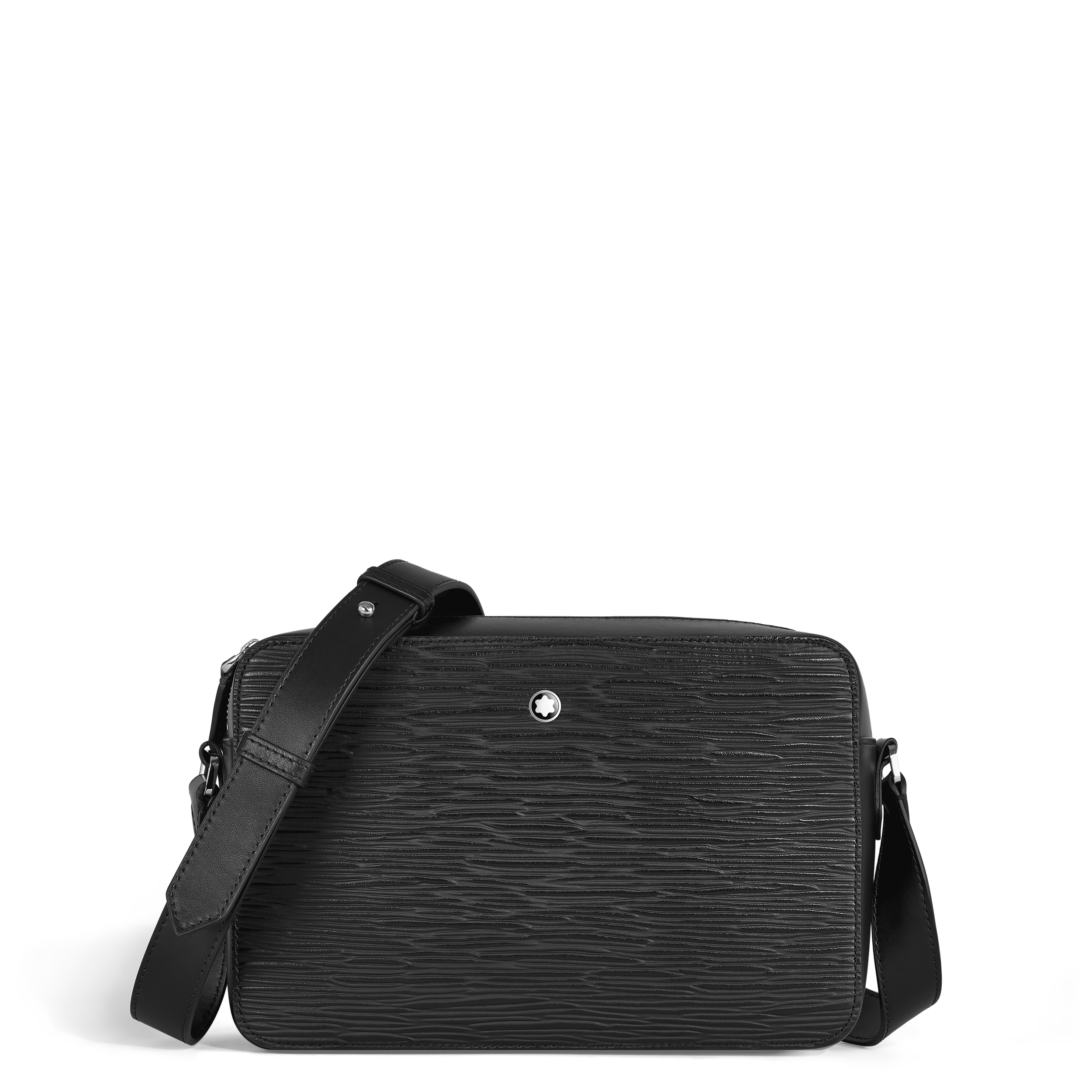 SACOCHE BANDOULIERE MESSENGER 4810 CUIR NOIR