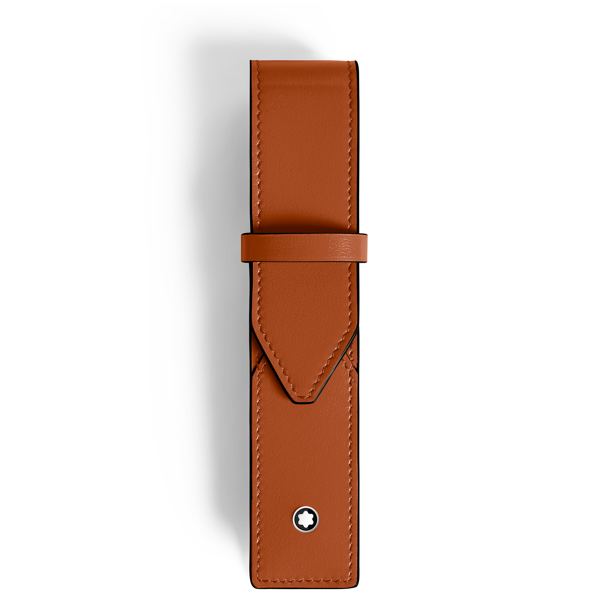 ETUI 1 STYLO MEISTERSTUCK CUIR RUST AVEC RABAT