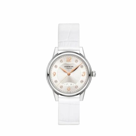 Bohème Automatic Date 30 mm cadran bleu et bracelet cuir bleu