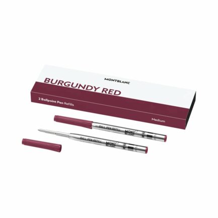 STYLO BILLE MEISTERSTUCK 164 BURGUNDY FINITION DOREE