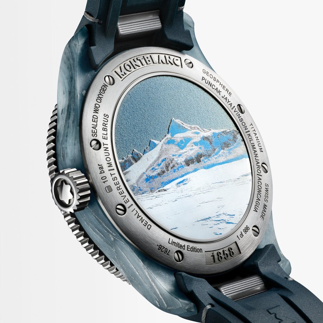 Montblanc 1858 Geosphere 0 Oxygen Mount Vinson édition limitée - 986 pièces - vue 7 Montblanc 1858 Geosphere 0 Oxygen Mount Vinson édition limitée - 986 pièces - Montblanc (vue 7)