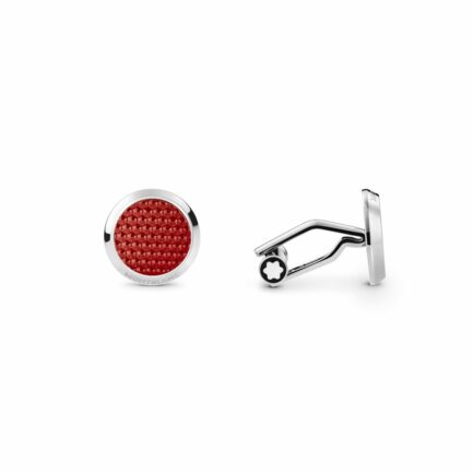 Boutons de Manchette Meisterstück avec Incrustation de Laque à Motif - Montblanc