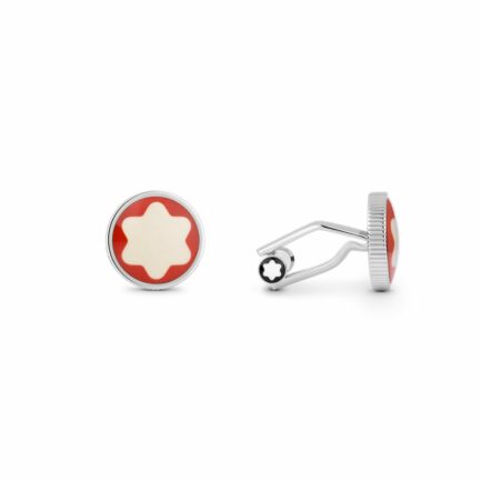 Boutons de Manchette Heritage Rouge et Noir - Montblanc