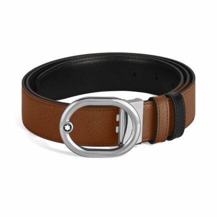 Boucle ardillon L’Ovale palladiée polie – réf. MB221024 - Montblanc