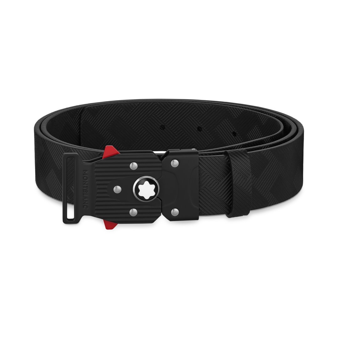 Ceinture à boucle M Lock 4810 finition noire - vue 6 Ceinture à boucle M Lock 4810 finition noire - Montblanc (vue 6)