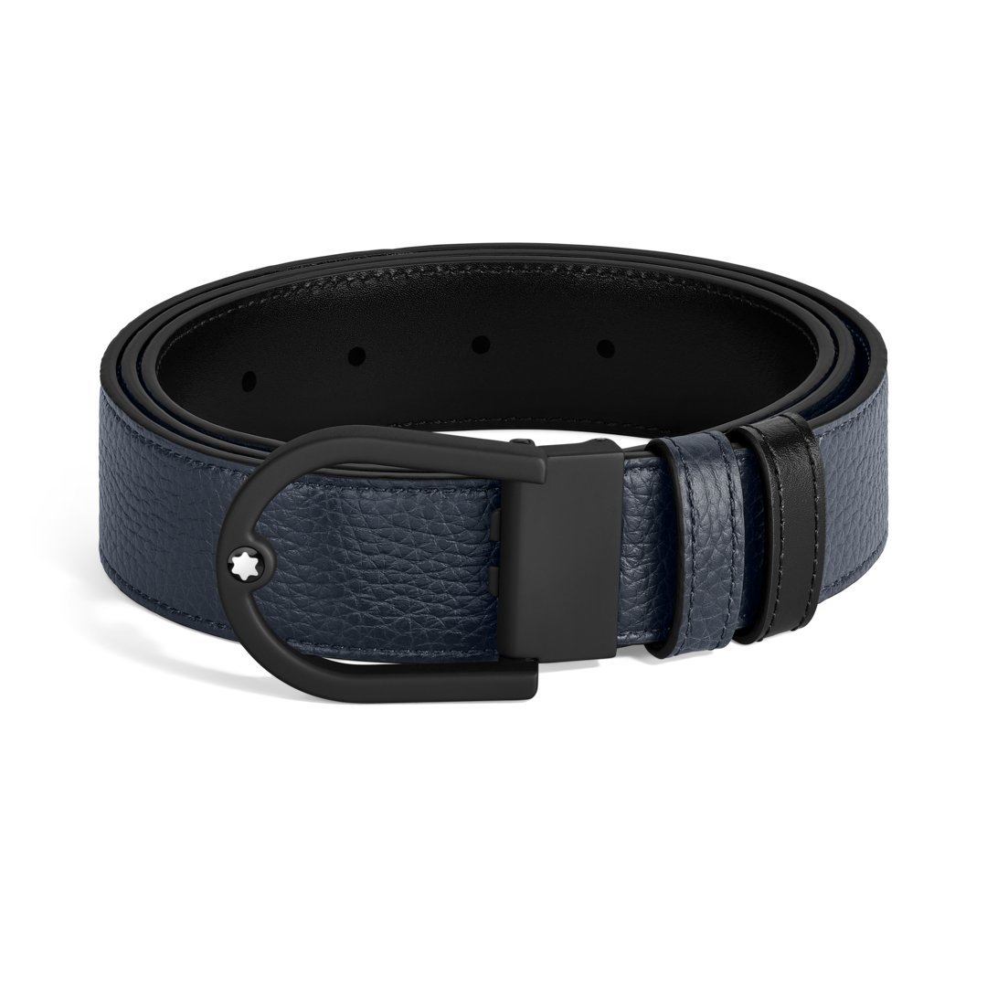 Boucle ardillon fer à cheval avec finition PVD noire caoutchoutée – réf. MB220998 - vue 4 Boucle ardillon fer à cheval avec finition PVD noire caoutchoutée – réf. MB220998 - Montblanc (vue 4)