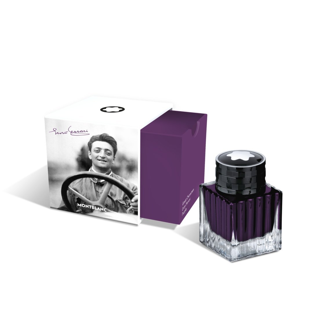 Flacon d’encre, Great Characters Hommage à Enzo Ferrari, Violet - 50 ml - vue 2 Flacon d’encre, Great Characters Hommage à Enzo Ferrari, Violet - 50 ml - Montblanc (vue 2)