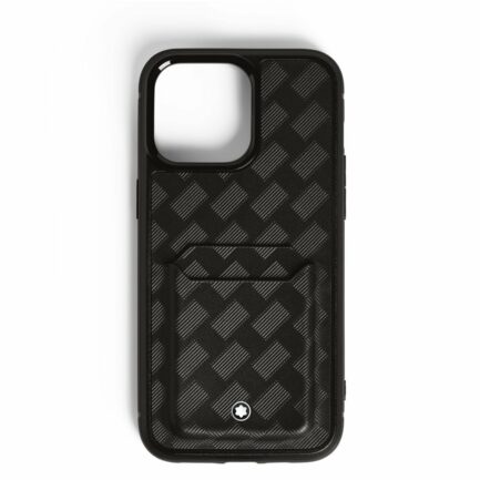 Étui Rigide pour iPhone 16 Pro Max avec 2cc en Cuir Extreme - Montblanc