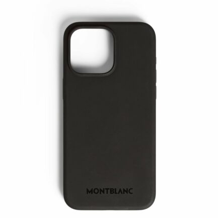 Étui Rigide pour iPhone 16 Pro Max avec Magsafe en Silicone - Montblanc
