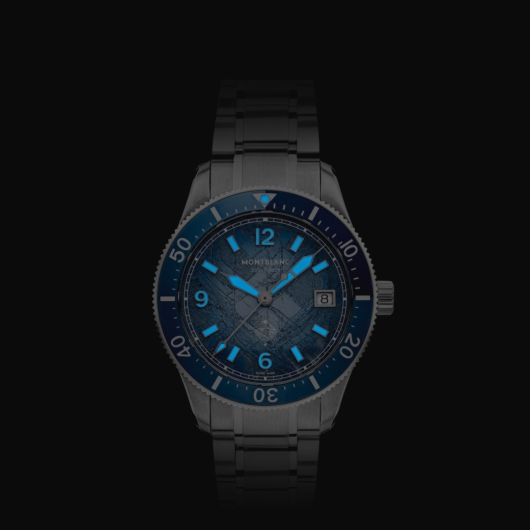 Montblanc Iced Sea Automatic Date 0 Oxygen – réf. MB134022 - vue 6 Montblanc Iced Sea Automatic Date 0 Oxygen – réf. MB134022 - Montblanc (vue 6)