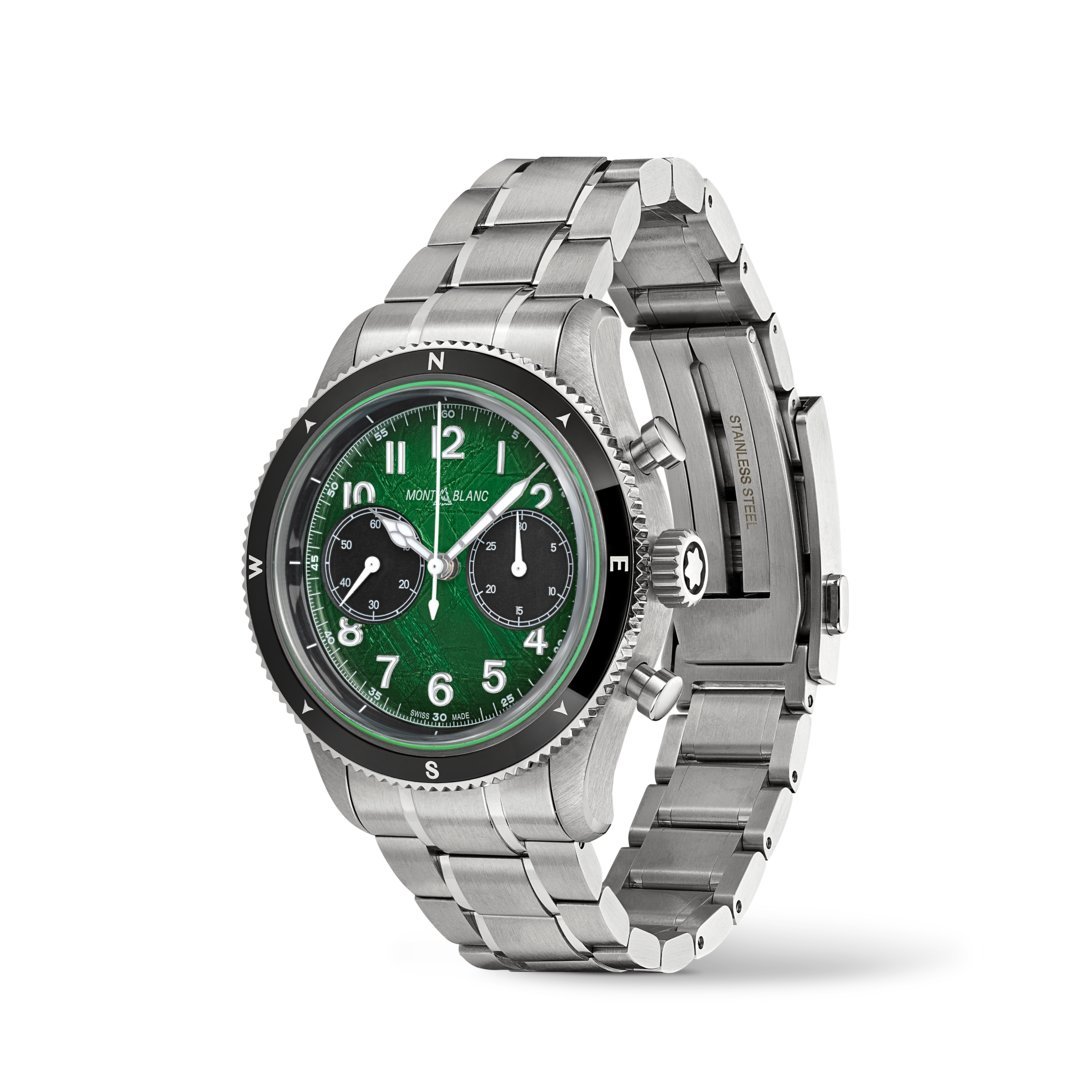 Montblanc 1858 Automatic Chronograph 0 Oxygen - vue 2 Montblanc 1858 Automatic Chronograph 0 Oxygen - Montblanc (vue 2)