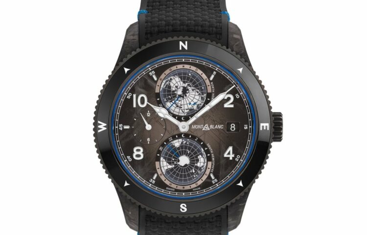 Montblanc 1858 Geosphere CARBO₂ 0 Oxygen édition limitée - 1969 pièces - Montblanc